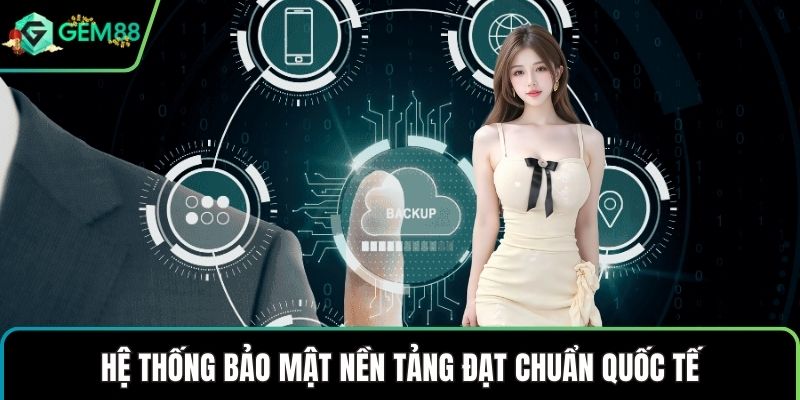 Hệ thống bảo mật nền tảng đạt chuẩn quốc tế
