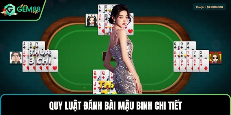 Quy luật đánh bài mậu binh chi tiết